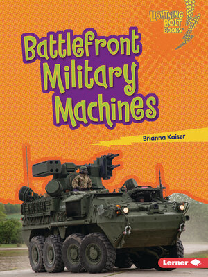 cover image of Battlefront Military Machines